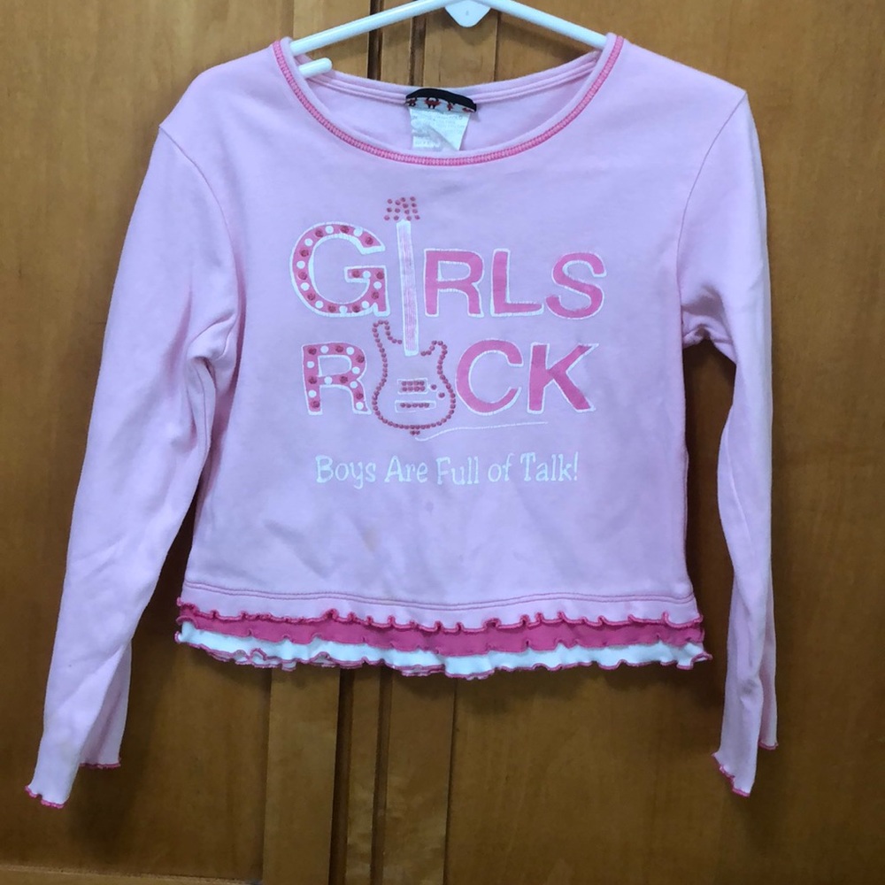 Kids girls rock long sleeve!